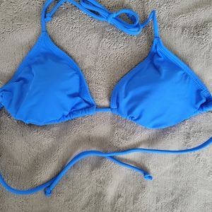 Blue No Boundaries Bikini Top Sz M